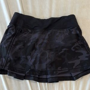 Camo lulu skort